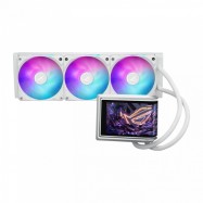 Водяное охлаждение CPU Asus ROG RYUO IV 360 ARGB WHT, 3x120mm, AMOLED-display, White..