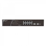 Коммутатор неуправляемый Reyee RG-ES110GDS-P, 8Gb x PoE, 2 SFP Uplink, PoE 120W..