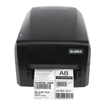 Принтер этикеток термотрансферный Godex GE300U (203DPI, 118/<wbr>108/<wbr>12,7, USB, 5IPS,16MB SDRAM, 8MB Flash, Black) - Metoo (2)