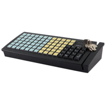 Клавиатура программируемая Posiflex KB-6600U-B (Black, без ридера) USB - Metoo (2)