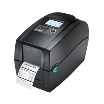 Принтер этикеток термотрансферный Godex RT200i (203DPI, 58/54/12,7, USB & Serial & Ethernet, 5IPS, 16MB SDRAM, 8MB Flash, RTC, USB host, Color LCD) в Metoo.kz - Metoo (1)
