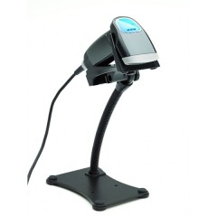 Сканер штрихкода ручной лазерный Opticon OPR-3201 (USB, Black, с подставкой) (11789)..