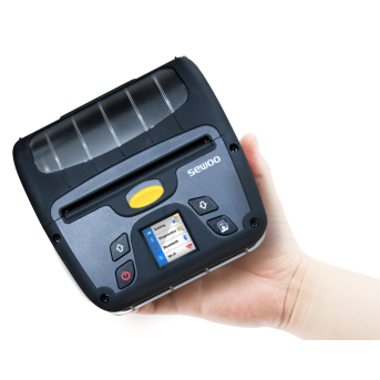 Принтер этикеток и чеков мобильный Sewoo LK-P400 (203 DPI, 112/104мм, USB, BT, wi-fi, NFC) в Metoo.kz - Metoo (2)