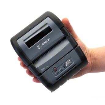 Принтер этикеток и чеков мобильный Sewoo LK-P30II SB (203 DPI, 80//72мм, Serial, USB, BT) в Metoo.kz - Metoo (3)