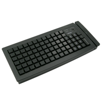 Клавиатура программируемая Posiflex KB-6600U-B (Black, без ридера) USB в Metoo.kz - Metoo (1)