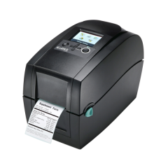 Принтер этикеток термотрансферный Godex RT200i (203DPI, 58/54/12,7, USB & Serial & Ethernet, 5IPS,..