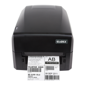 Принтер этикеток термотрансферный Godex GE300UES (203DPI, 118/108/12,7, USB & Serial & Ethernet, 5IPS, 16MB SDRAM, 8MB Flash, Black) в Metoo.kz - Metoo (2)