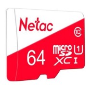 Карта памяти MicroSD Netac P500 ECO MicroSDXC 64GB, Class 10, retail pack