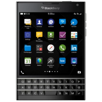 BlackBerry Passport EN Black + BlackBerry Passport Hardshell Black - Metoo (1)