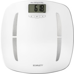 Весы напольные Scarlett SC-BS33ED80, White