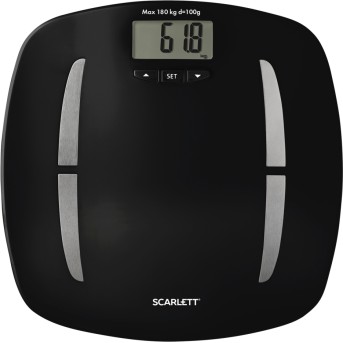 Весы напольные Scarlett SC-BS33ED83, Black - Metoo (1)