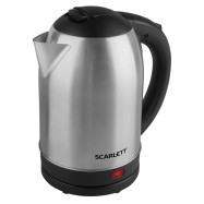Электрический чайник Scarlett SC-EK21S59, Black-Steel