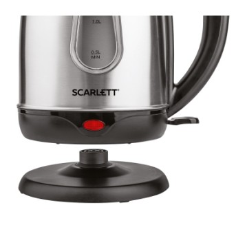 Электрический чайник Scarlett SC-EK21S69, Steel-Black - Metoo (2)