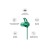 Наушники Realme Wireless Earbuds RMA108 green - Metoo (2)