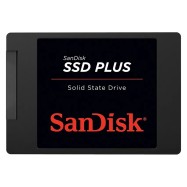 SanDisk SSD PLUS 1TB SSD, 2.5” 7mm, SATA 6 Gbit/s, Read/Write: 535 MB/s / 450 MB/s