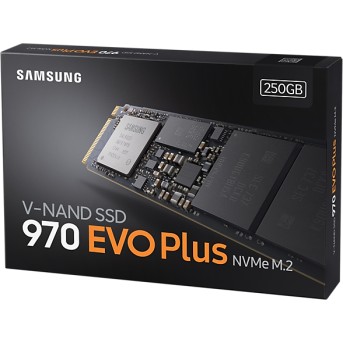 SSD накопитель 250Gb Samsung 970 EVO Plus MZ-V7S250BW, M.2, PCI-E 3.0 - Metoo (6)