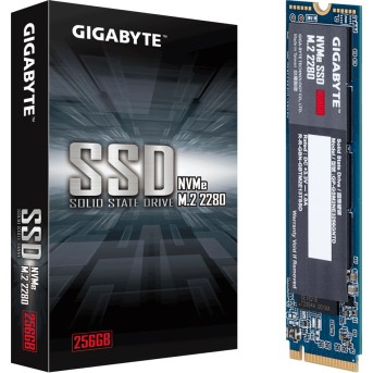 SSD накопитель 256Gb Gigabyte GP-GSM2NE3256GNTD, M.2, PCI-E 3.0 - Metoo (3)