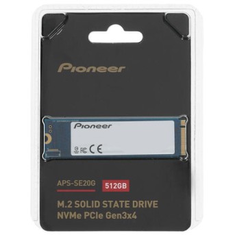 SSD накопитель 512Gb Pioneer APS-SE20G-512, M.2, PCI-E 3.0 - Metoo (3)