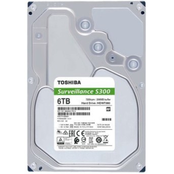 Внутренний жесткий диск HDD 6Tb 3,5" TOSHIBA HDWT360UZSVA - Metoo (1)