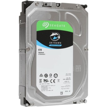 Жесткий диск HDD 6Tb Seagate SkyHawk ST6000VX001, 3.5", 256Mb, SATA III - Metoo (3)