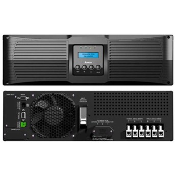 Источник бесперебойного питания Delta Battery AMPLON RT 10 кВА L UPS103R2RT2N035 (Двойное преобразование (On-Line), C возможностью установки в стойку, 10000 ВА, 9000) - Metoo (1)