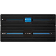 Источник бесперебойного питания Delta Battery New RT 8kVA S w/ 20x9Ah batt. & PDB UPS802R2RT0B035 (Двойное преобразование (On-Line), C возможностью установки в стойку, 8000 ВА, 8000)