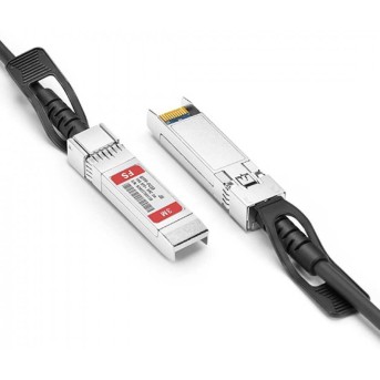 Аксессуар для сетевого оборудования Juniper SFP+ 10 Gigabit Ethernet Direct Attach Copper (twinax copper cable) (3m) SRX-SFP-10GE-DAC-3M (Кабель) - Metoo (5)