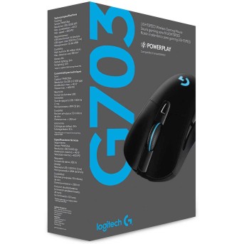 Мышь Logitech G703 LIGHTSPEED (HERO) - Metoo (7)