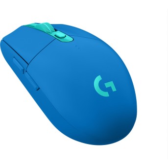 Мышь игровая беспроводная Logitech G305 LIGHTSPEED Blue (M/<wbr>N: M-R0071 / C-U0008) - Metoo (6)