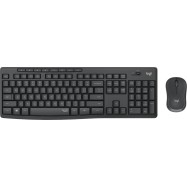 Комплект беспроводной Logitech MK295 с поддержкой SilentTouch (клавиатура+мышь, GRAPHITE, RUS, 2.4GHz) (M/N: Y-R0042 / MR0085 / C-U0010)