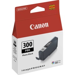Картридж Canon LUCIA PRO Ink PFI-300 PBK (photo black)для imagePROGRAF PRO-300..