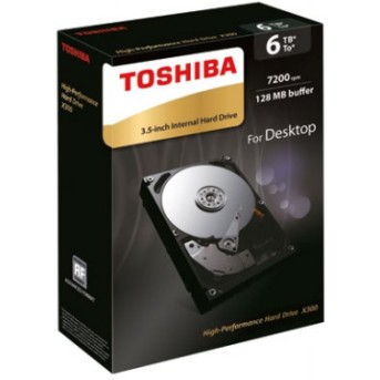 Внутренний жесткий диск HDD 6Tb 3,5" TOSHIBA HDWE160UZSVA - Metoo (1)