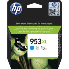 HP 953XL High Yield Cyan Original Ink Cartridge для HP OfficeJet Pro 7700, 8200, 8700 series