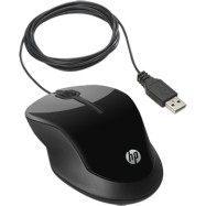Мышь HP X1500 (Glossy Black) cons (H4K66AA)