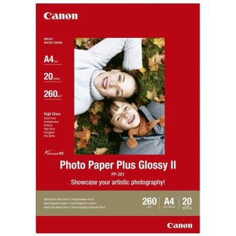 Бумага Canon Photo Paper Glossy PP-201, A4, 20 листов - Metoo (1)