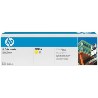 Тонер HP картридж 824A для Color LaserJet CP6015/<wbr>CM6030/<wbr>CM6040 Желтый - Metoo (1)