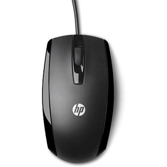 Мышь HP x500, Black, USB - Metoo (1)