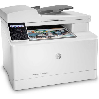 МФУ HP 7KW56A Color LaserJet Pro MFP M183fw Printer (A4) Printer/<wbr>Scanner/<wbr>Copier/<wbr>Fax/<wbr>ADF, 600 dpi, 800 MHz, 16 ppm, 256 MB DDR, 128 MB Flash, tray 150 pages, USB+Ethernet+Wi-Fi, Duty cycle 30000 pages - Metoo (6)
