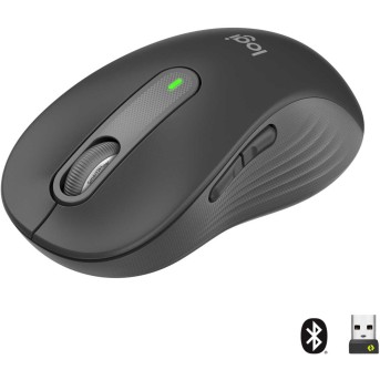 Мышь беспроводная Logitech Signature M650 L Wireless Mouse - GRAPHITE - BT - N/<wbr>A - EMEA - M650 L (M/<wbr>N: MR0091 / CU0021) - Metoo (1)