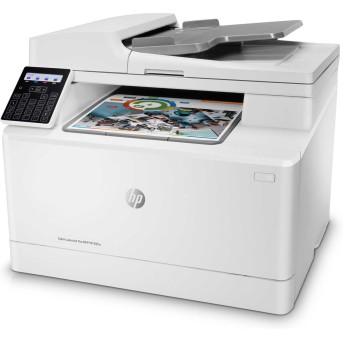 МФУ HP 7KW56A Color LaserJet Pro MFP M183fw Printer (A4) Printer/<wbr>Scanner/<wbr>Copier/<wbr>Fax/<wbr>ADF, 600 dpi, 800 MHz, 16 ppm, 256 MB DDR, 128 MB Flash, tray 150 pages, USB+Ethernet+Wi-Fi, Duty cycle 30000 pages - Metoo (3)
