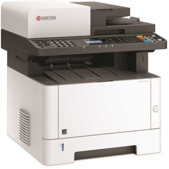 Лазерный копир-принтер-сканер Kyocera M2135dn (А4, 35 ppm, 1200dpi, 512Mb, USB, Network, автоподатчик, тонер) - Metoo (4)