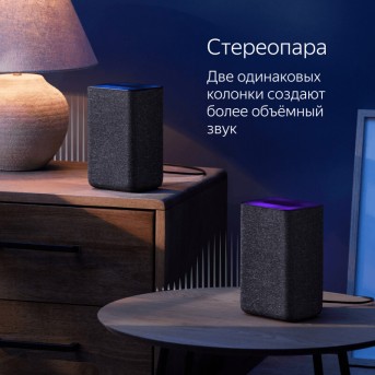 Колонки с голосовым помощником Yandex YNDX-00051 Black - Metoo (2)