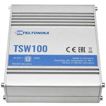 Неуправляемый промышленный коммутатор модели TSW100 /5 10/<wbr>100/<wbr>1000 ports PoE+Switch коммутатор - Metoo (1)