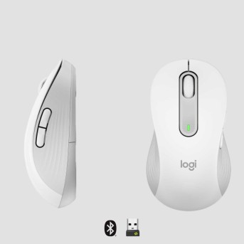 Logitech Signature M650 L LEFT Wireless Mouse - OFF-WHITE - BT - N/<wbr>A - EMEA - M650 L LEFT - Metoo (5)