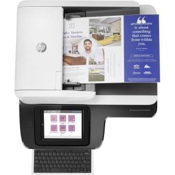 Cканер HP L2763A ScanJet Enterprise Flow N9120 fn2 (A3) 600 dpi, 24 bit, ADF (200 pages), 120/<wbr>120 ppm, USB+Ethernet, Duty cycle 12 000 pages - Metoo (7)