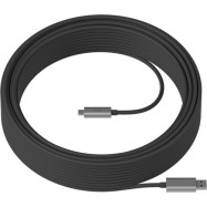 Удлиненный кабель Logitech Strong, длина 10м (USB 3.2 2-го поколения с обратной совместимостью, USB Type-A - USB Type-C), M/N: Z00003