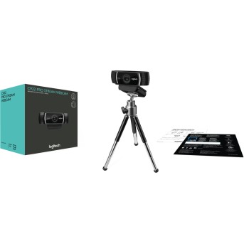 Интернет web-камера Logitech C922 Pro Stream Webcam - Metoo (7)