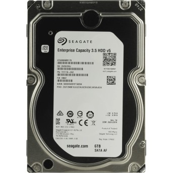 Внутренний жесткий диск HDD 6Tb Seagate Enterprise Capacity (ST6000NM0115), 3.5", 256Mb, SATA III - Metoo (1)