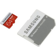 Карта памяти 64Mb Micro SD Samsung EVO PLUS MB-MC64DA/RU