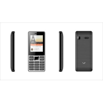 Мобильный телефон Vertex Vertex D514 Metallic Черный - Metoo (2)